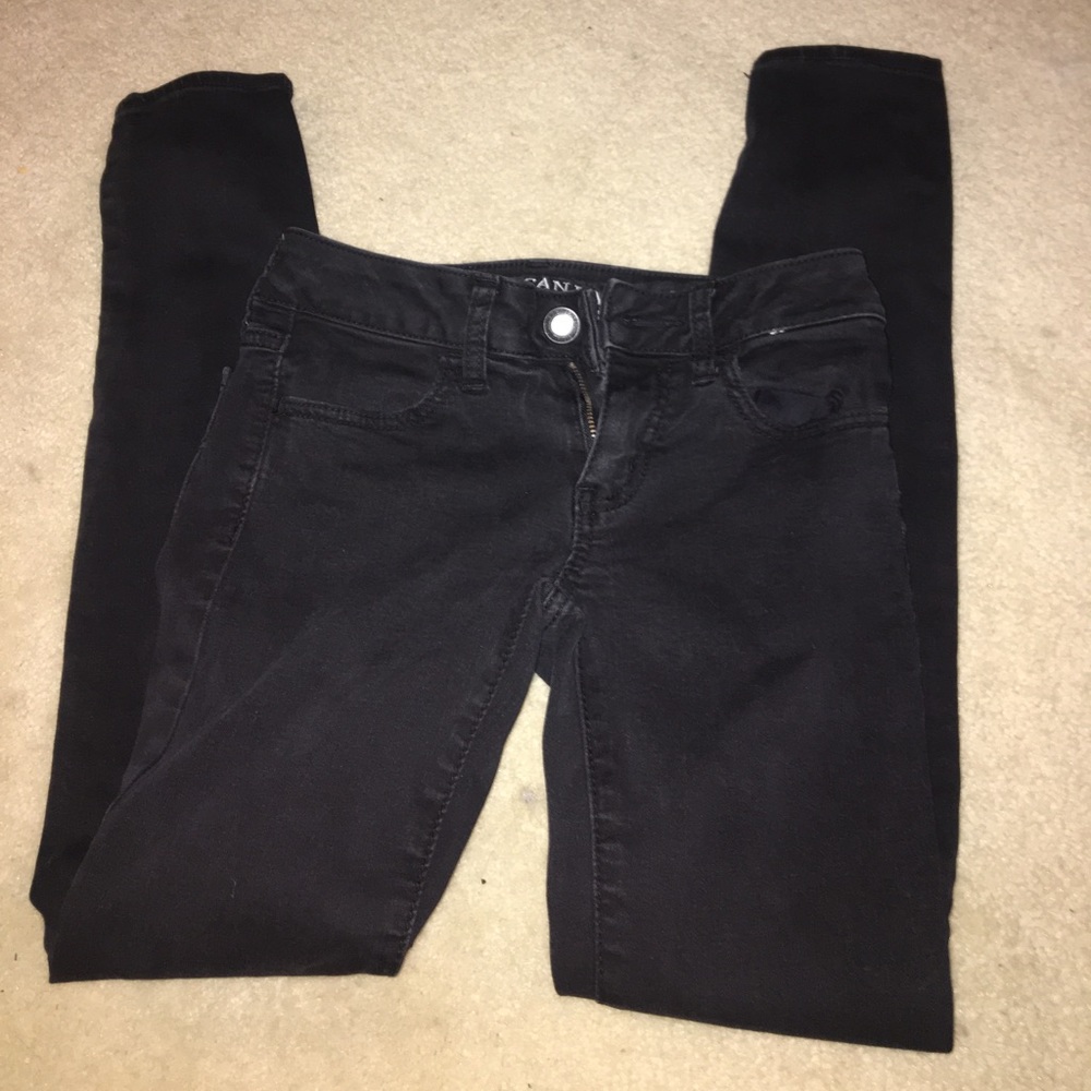 Black American Eagle Jeans