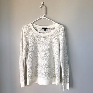 Forever 21 See Through Sweater
