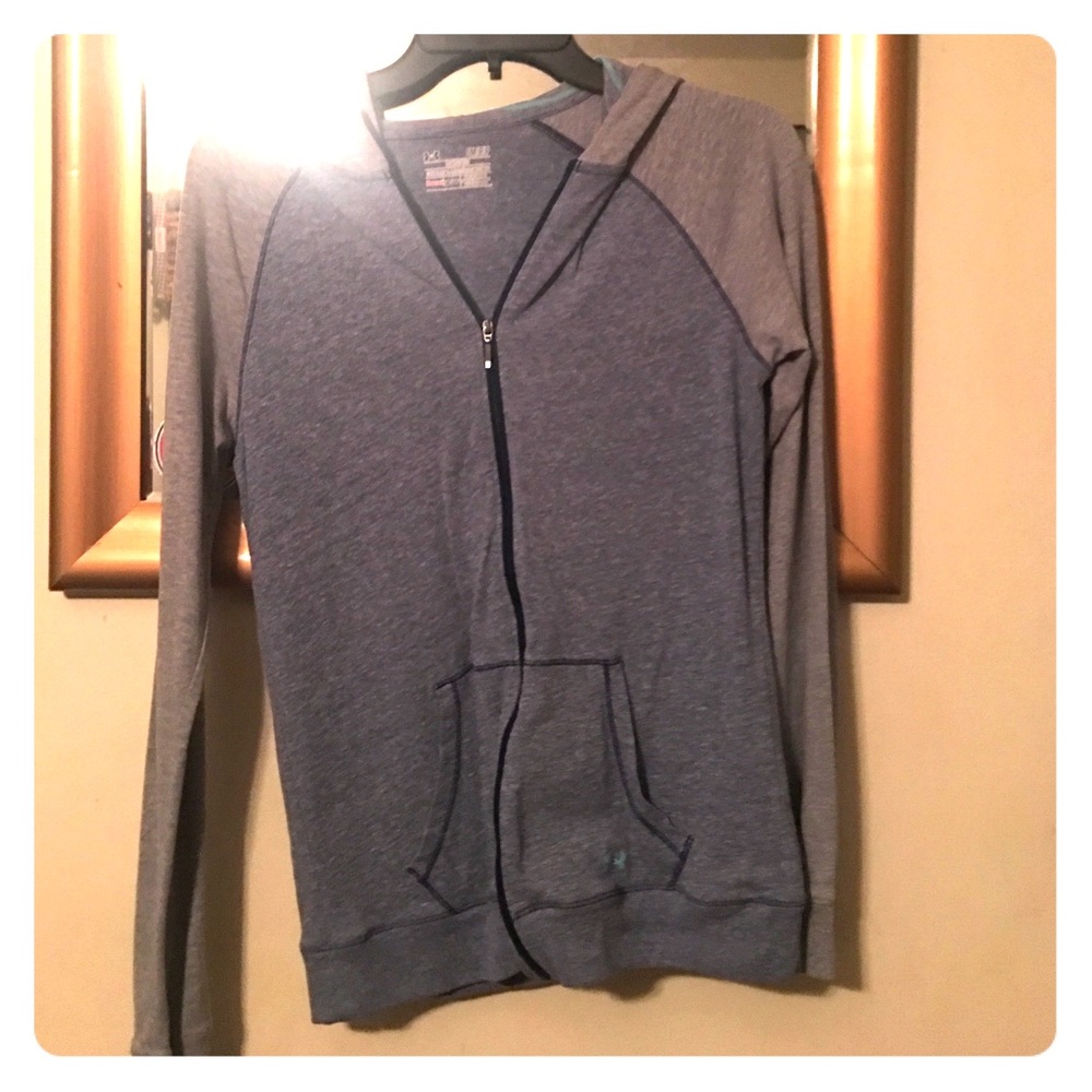 Super cute UA zip up great colors women's small