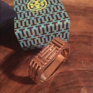 Tory Burch Metal Hinged Bracelet for Fitbit