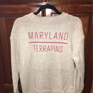 University of Maryland Crew neck sweatshirt