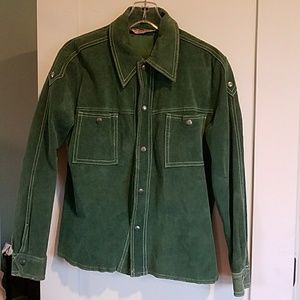 Vintage leather McGregor shirt/jacket