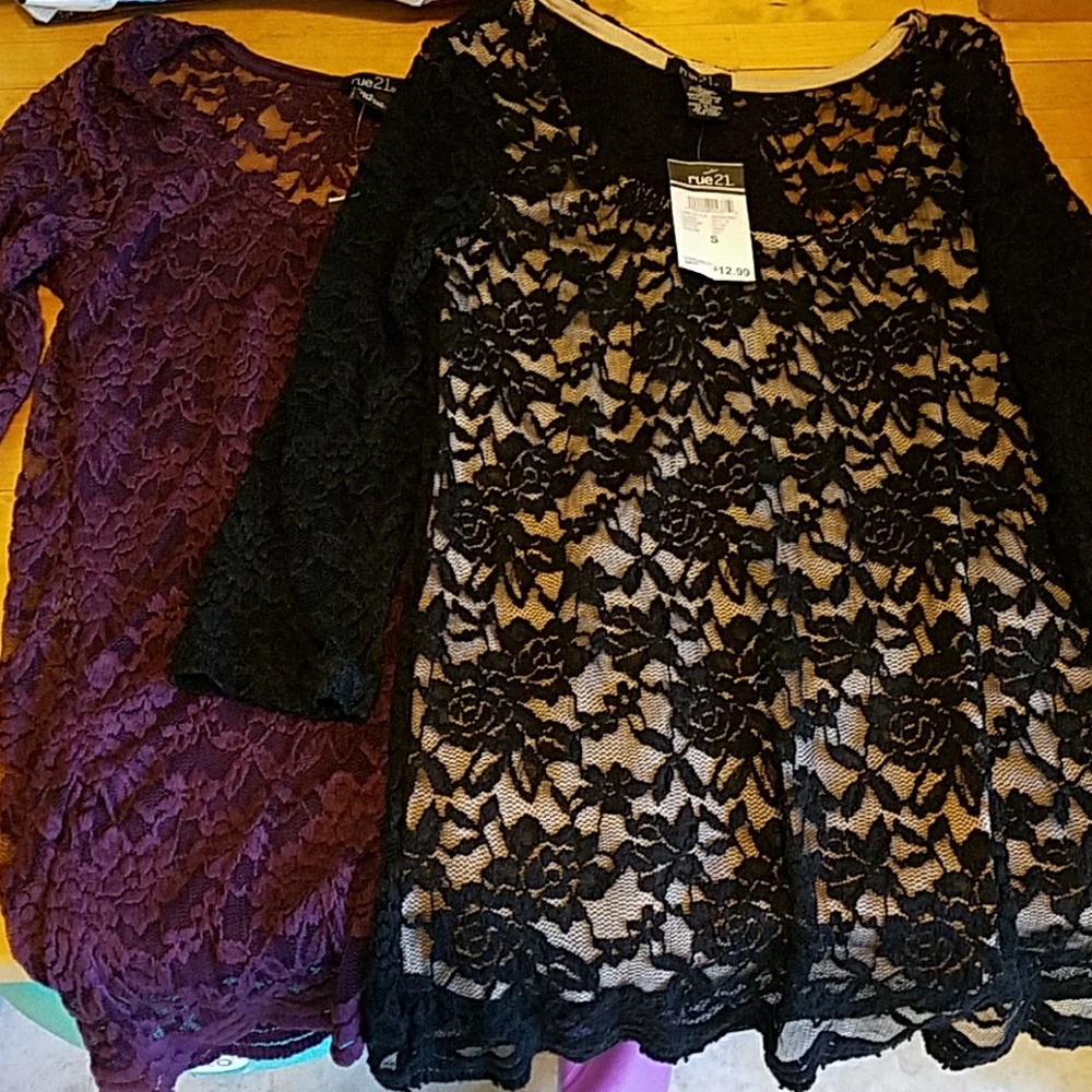 Lace shirts