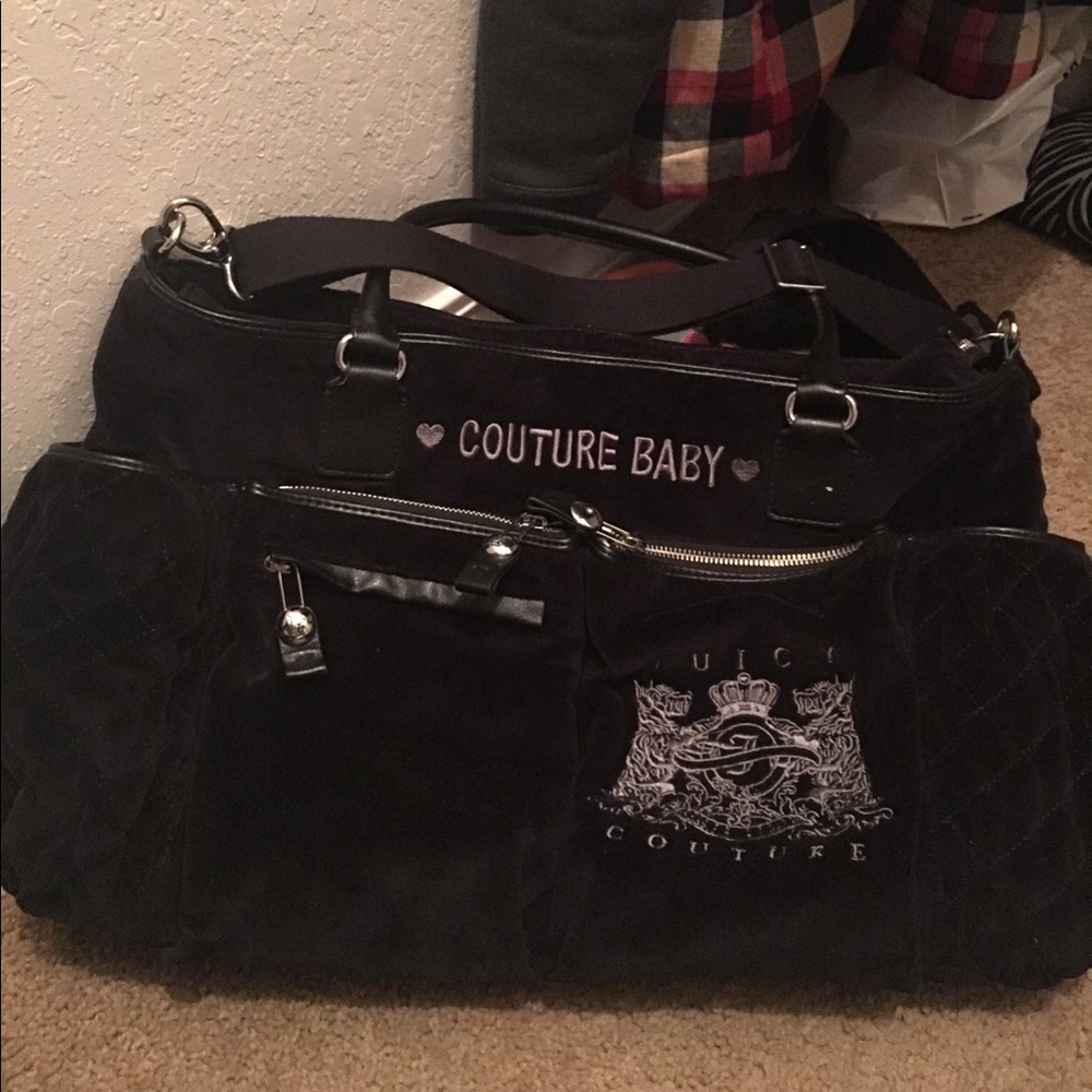 Juicy couture diaper bag