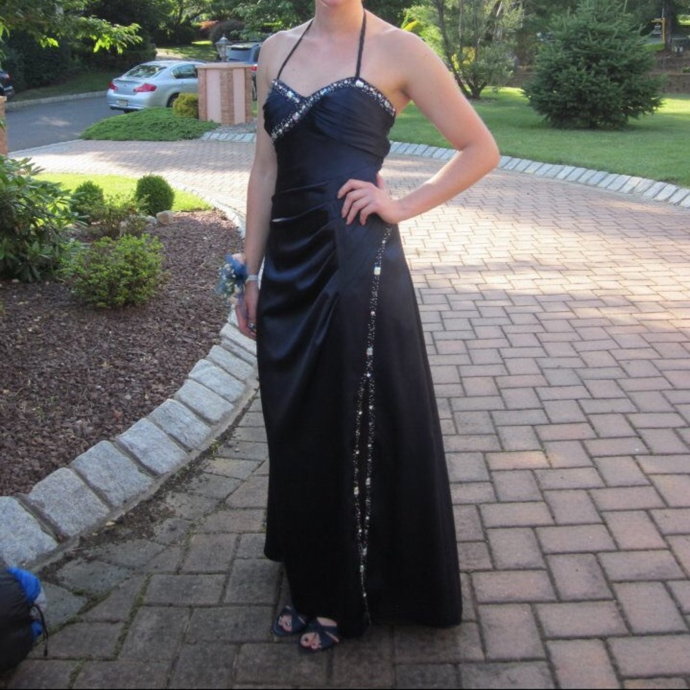 Prom Dress size 5 navy