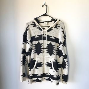 Forever 21 Aztec Hoodie