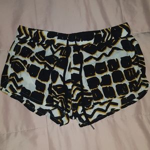 Vans patterned cotton shorts