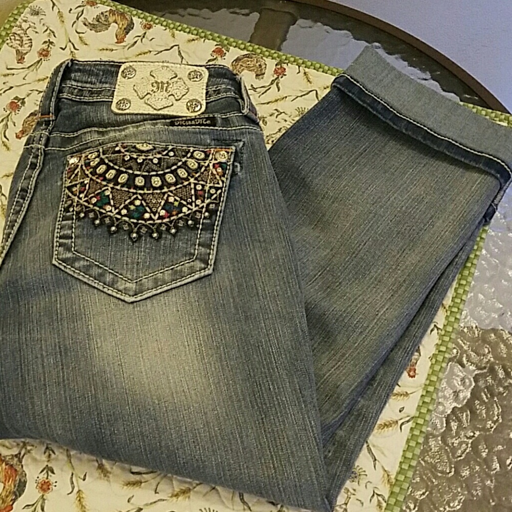 New without tags Miss Me cuffed capris