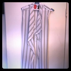 Long Sleeveless Duster