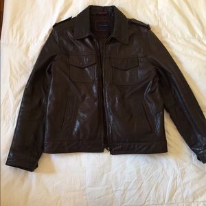 Men's Tommy Hilfiger Leather Jacket