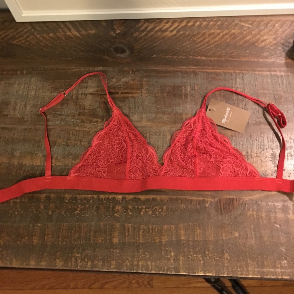 Madewell Lace Liana Triangle Bralette