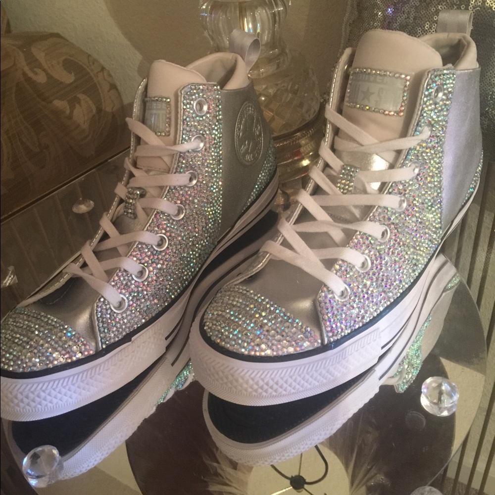 Custom High Profile Bling Converse (Made to Order)