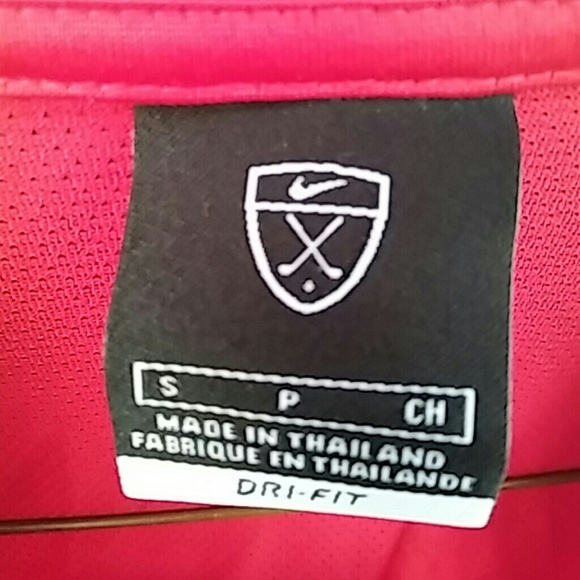 Nike Golf Shirt red. Dri fit. Size small - Picture 2 of 4