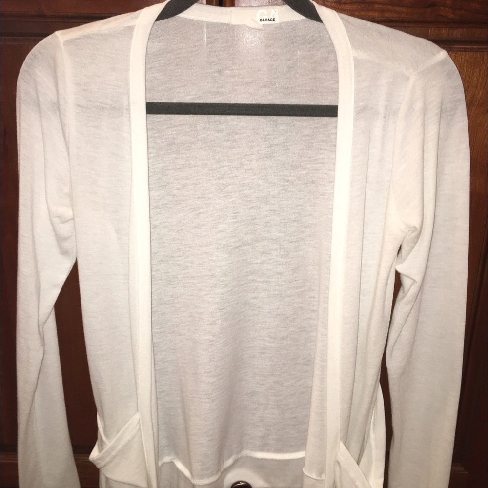 Off white cardigan
