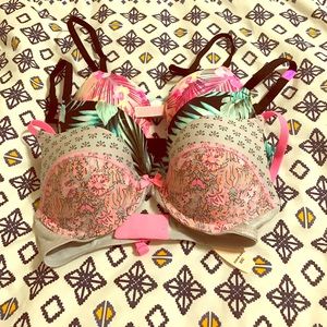 Bundle of 3 32C VS bra set