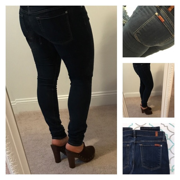 7 For All Mankind Denim - 💙👖Gorgeous 7FAM Skinny Jeans👖💙31 11/12 30"