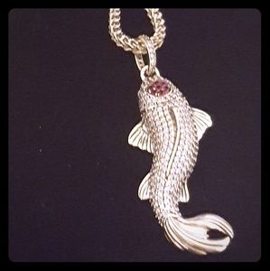 Pendant 'koi' necklace