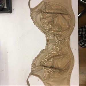 Nude Natori bra 36 ddd underwire no padding