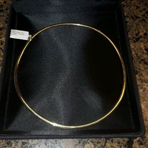 SOLD!!!â—Ź4MM 14K GOLD OMEGA NECKLACE