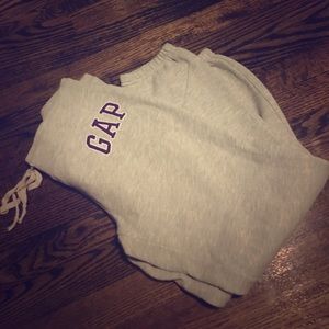 Gap crop sweatpants