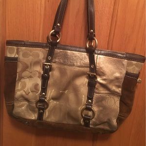 Authentic Coach Patchwork Tote