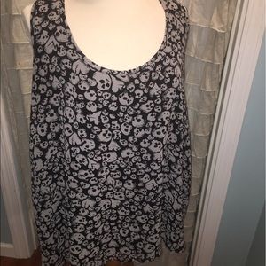 TORRID Skull and Heart Tunic