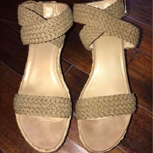 Stuart Weitzman 1/2 wedge sandals