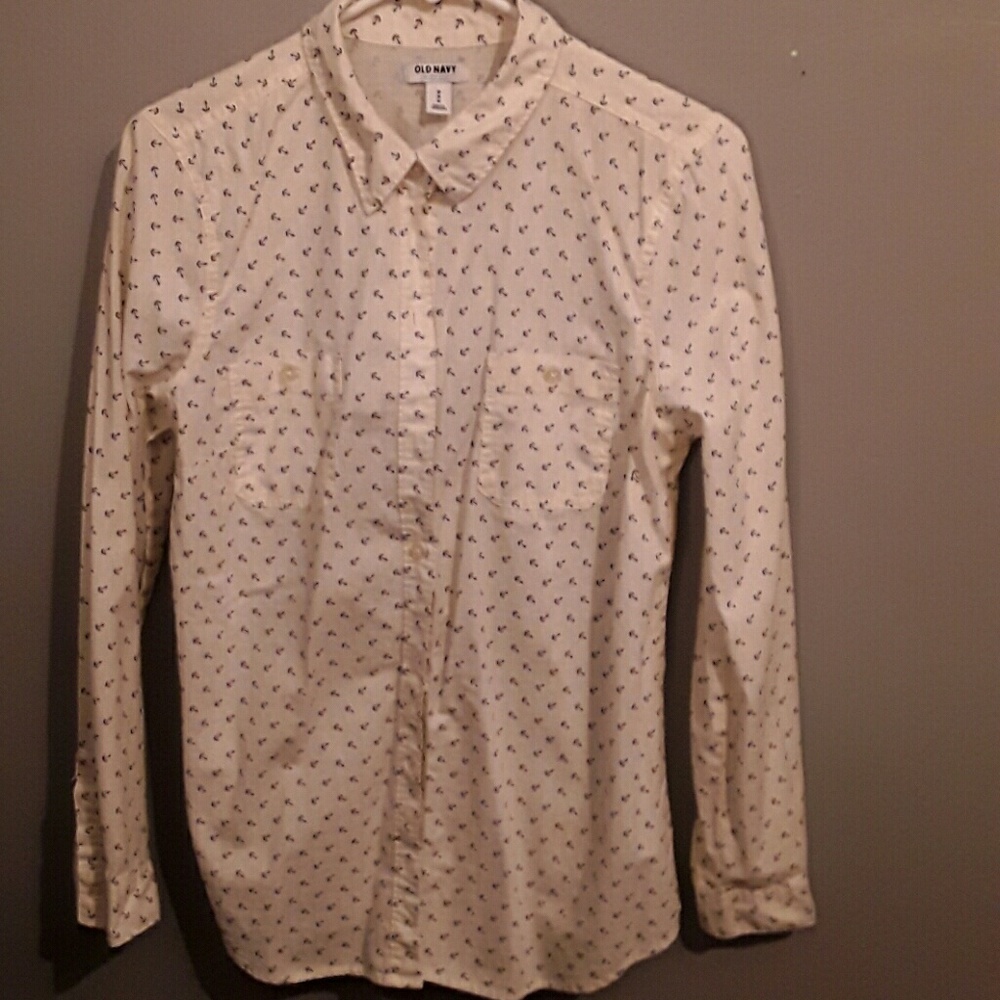 Anchor old Navy button down