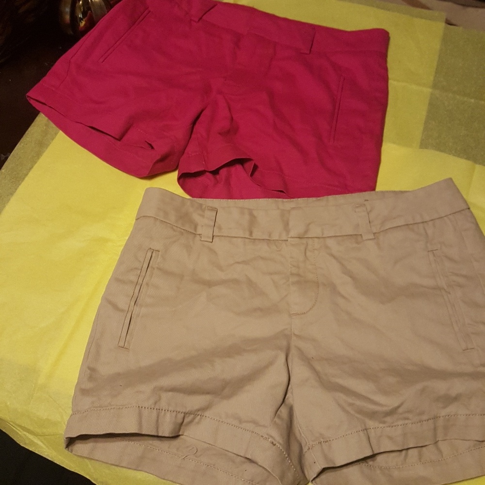 2 pairs of ladies shorts