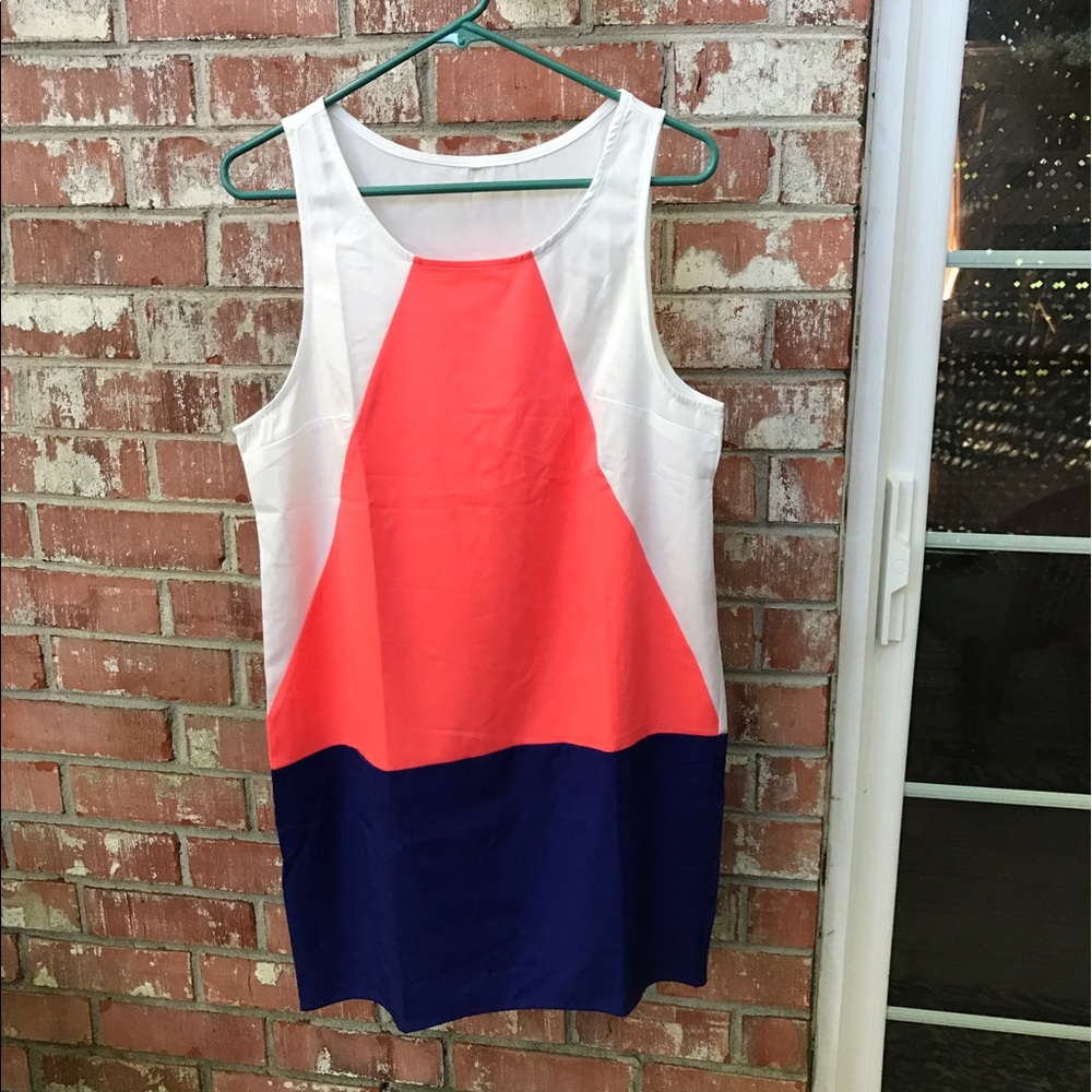 SheInside Color Block Dress