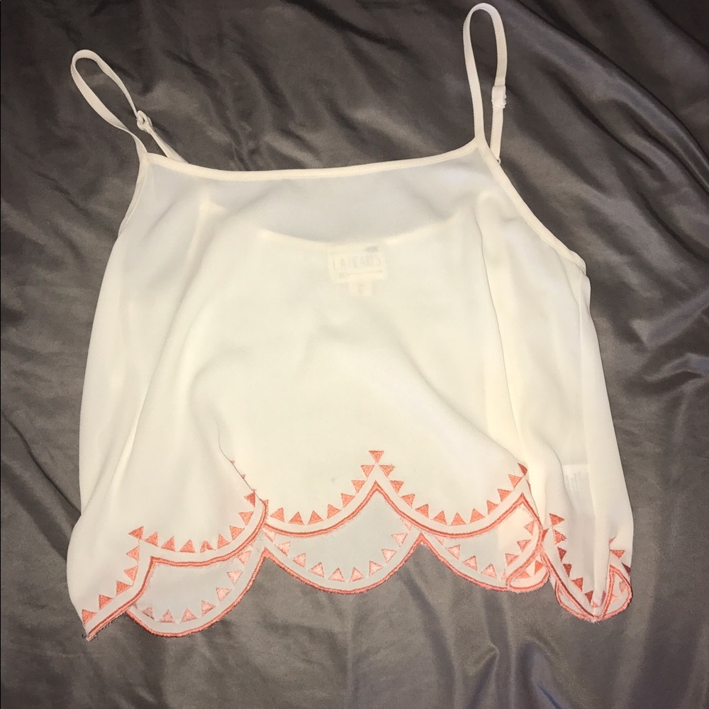 LA hearts crop top