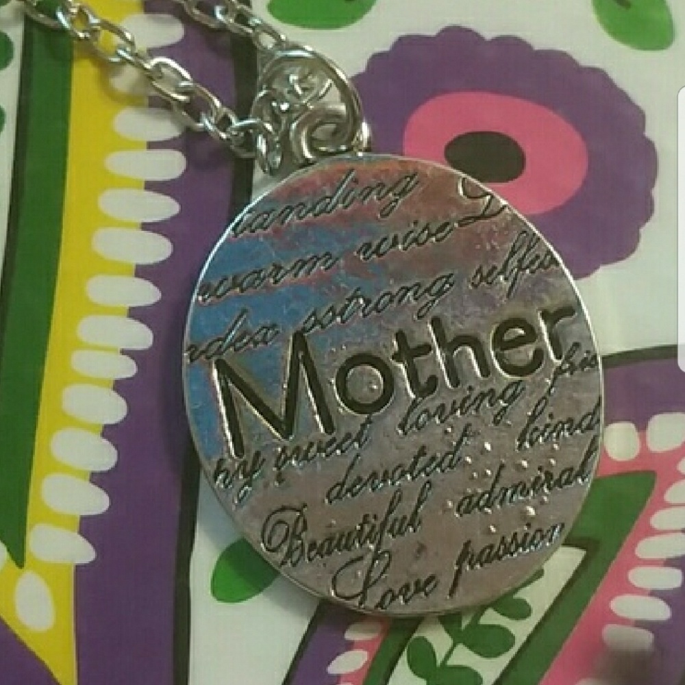 Mother sweet simple necklace adjustable