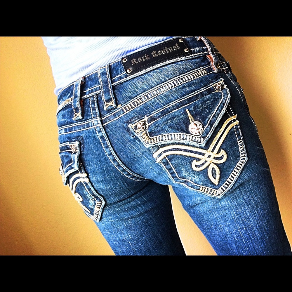 Rock Revival Jeans Retail Price 185.00 - Picture 1 of 4