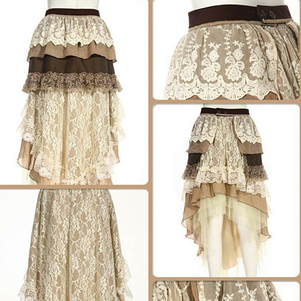 Steampunk Victorian Gothic Sexy Dresses Corset and - Picture 6 of 7