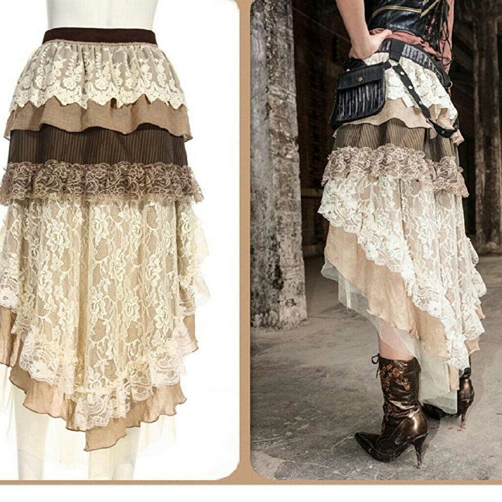 Steampunk Victorian Gothic Sexy Dresses Corset and - Picture 7 of 7