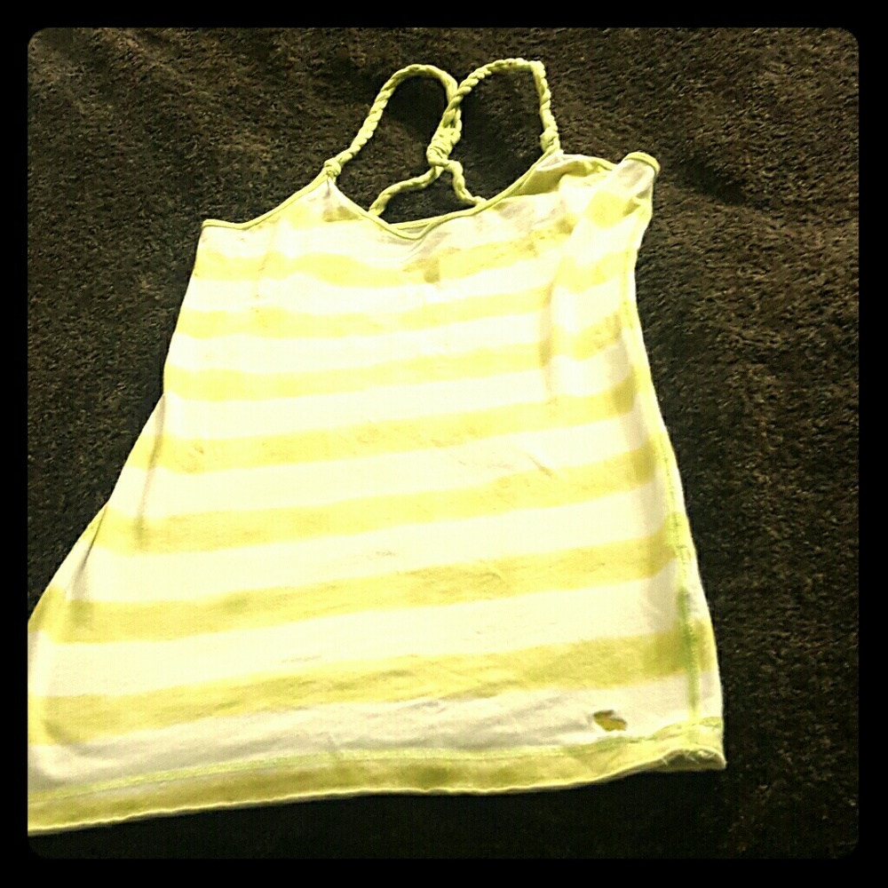 Cute Abercrombie bikini pullover striped tank