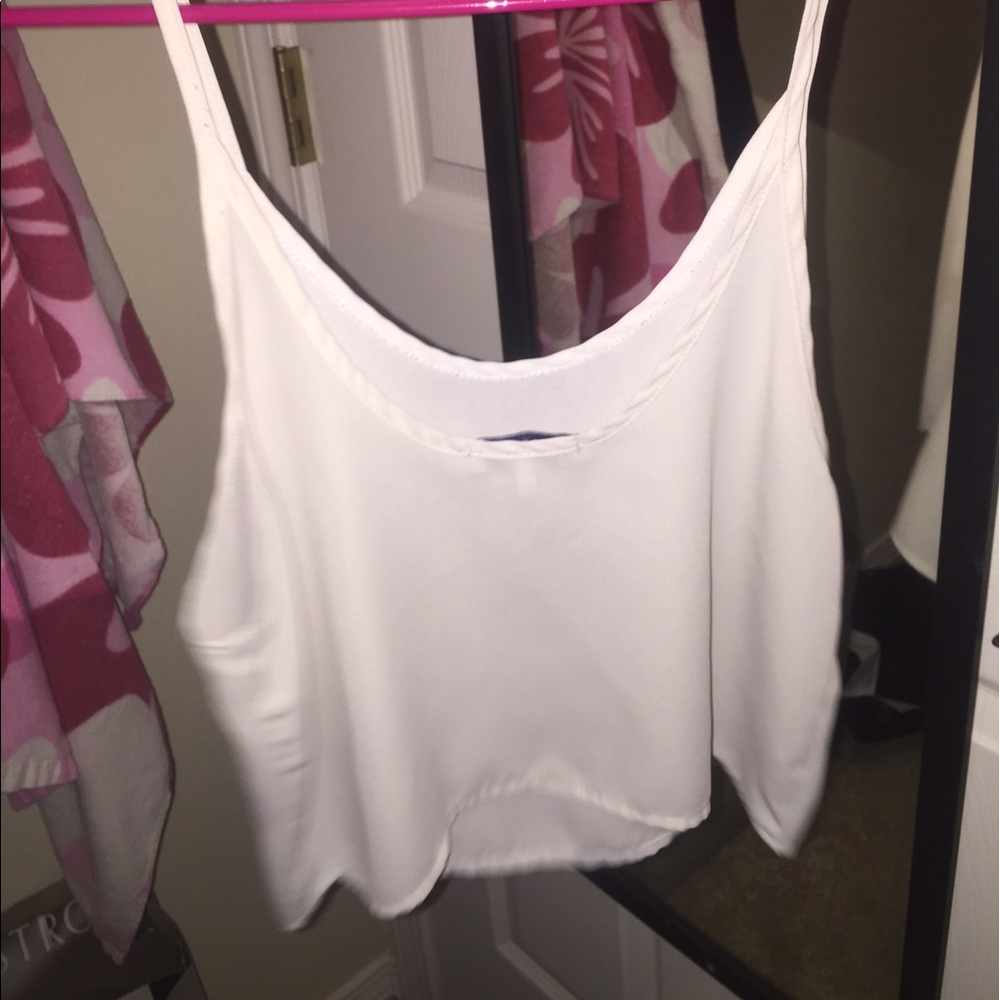 Sheer crop top