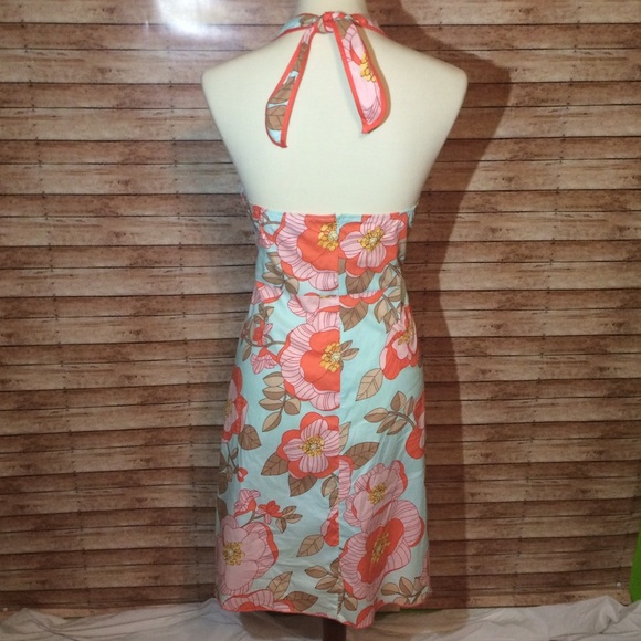 Floral Halter Dress - Picture 3 of 3