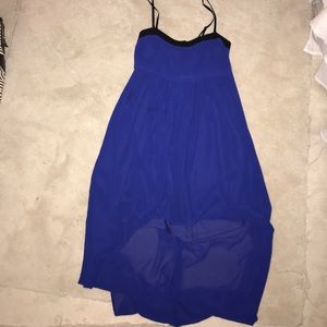 Royal blue dress