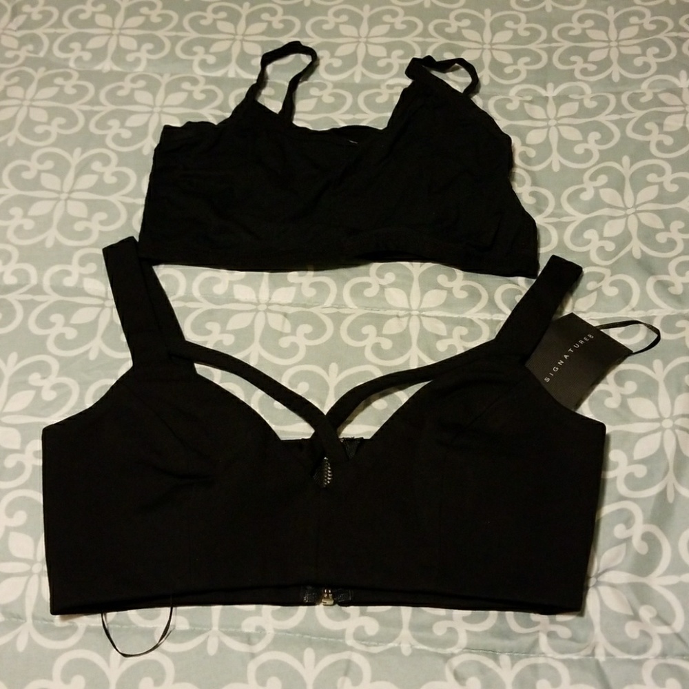2 cute bra tops