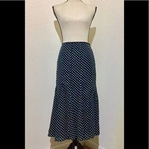 💵CLOSET CLEAROUT! 💵Kasper Polka-Dot Summer Skirt