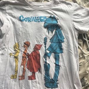 gorillaz t shirt