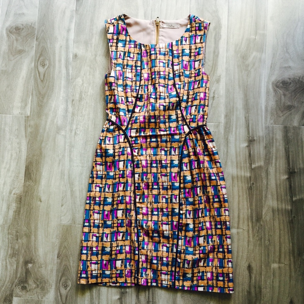 [Modcloth] Graphic Sheath Dress
