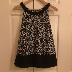 Banana Republic top w braided detail