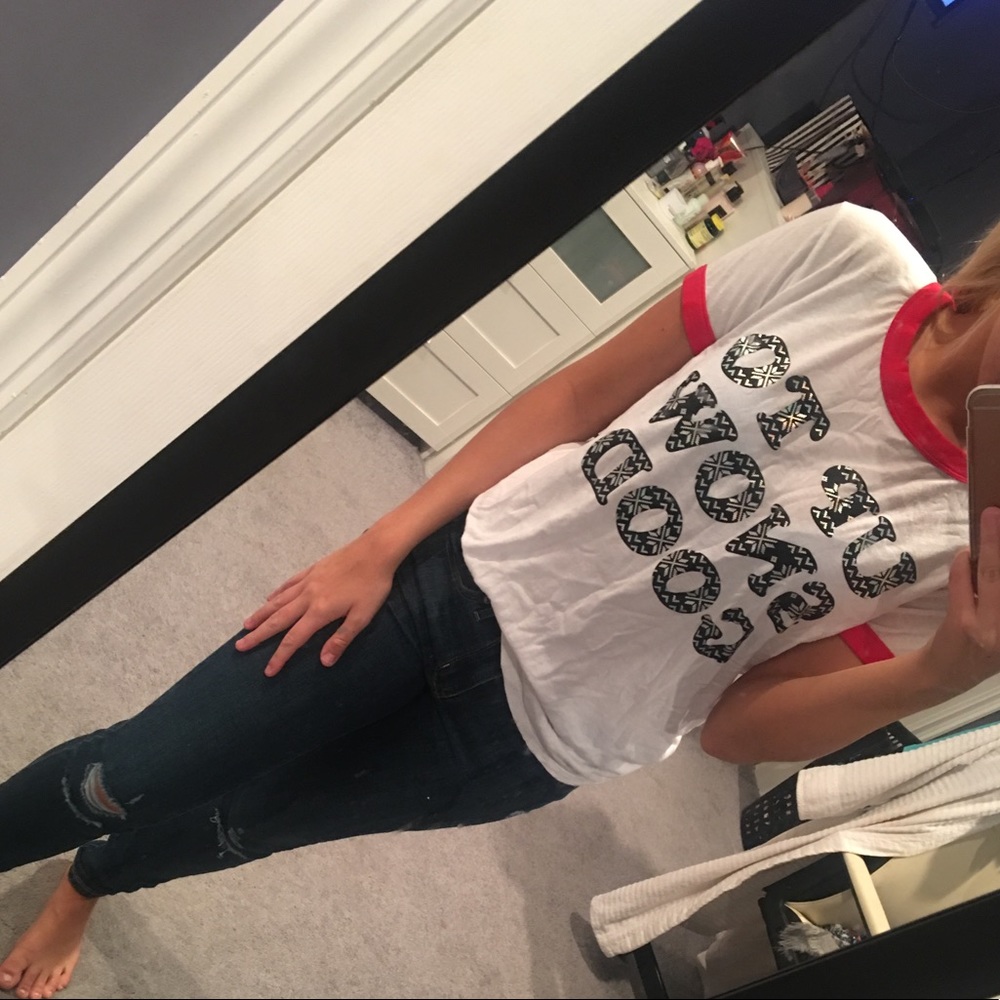 PINK (Victoria's secret) holiday tshirt