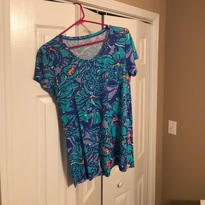 Lilly Pulitzer Michele Top in EUC