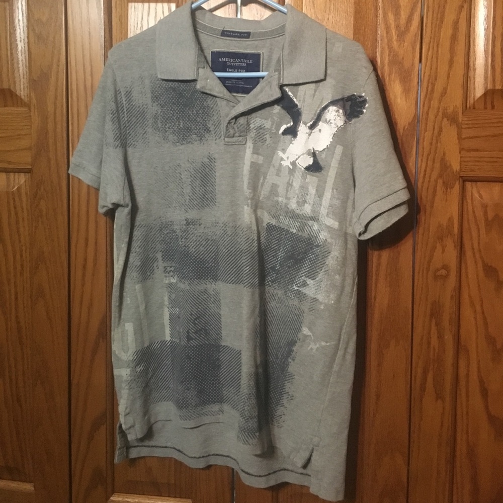 American Eagle Polo Large