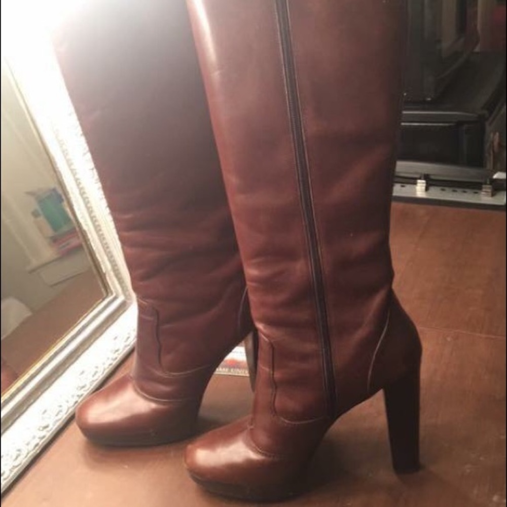 Michael Kors genuine leather boots