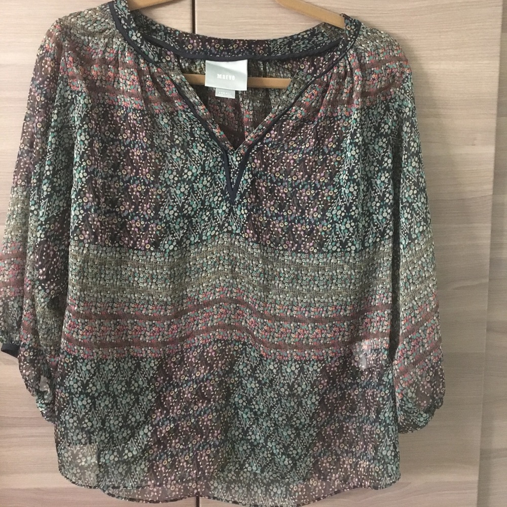 Anthropologie Maeve Boho Blouse