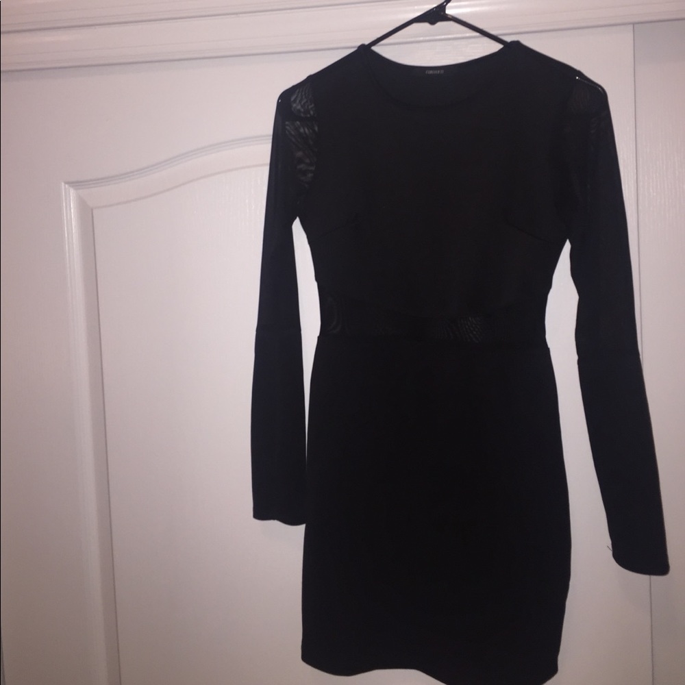 F21 Black dress